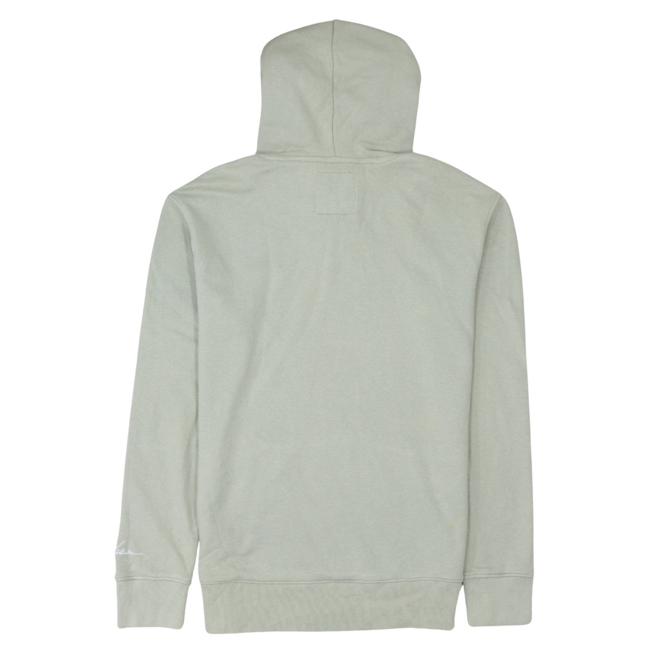 Hollister Men’s Beige Pullover Hoodie XS Embroidered Logo