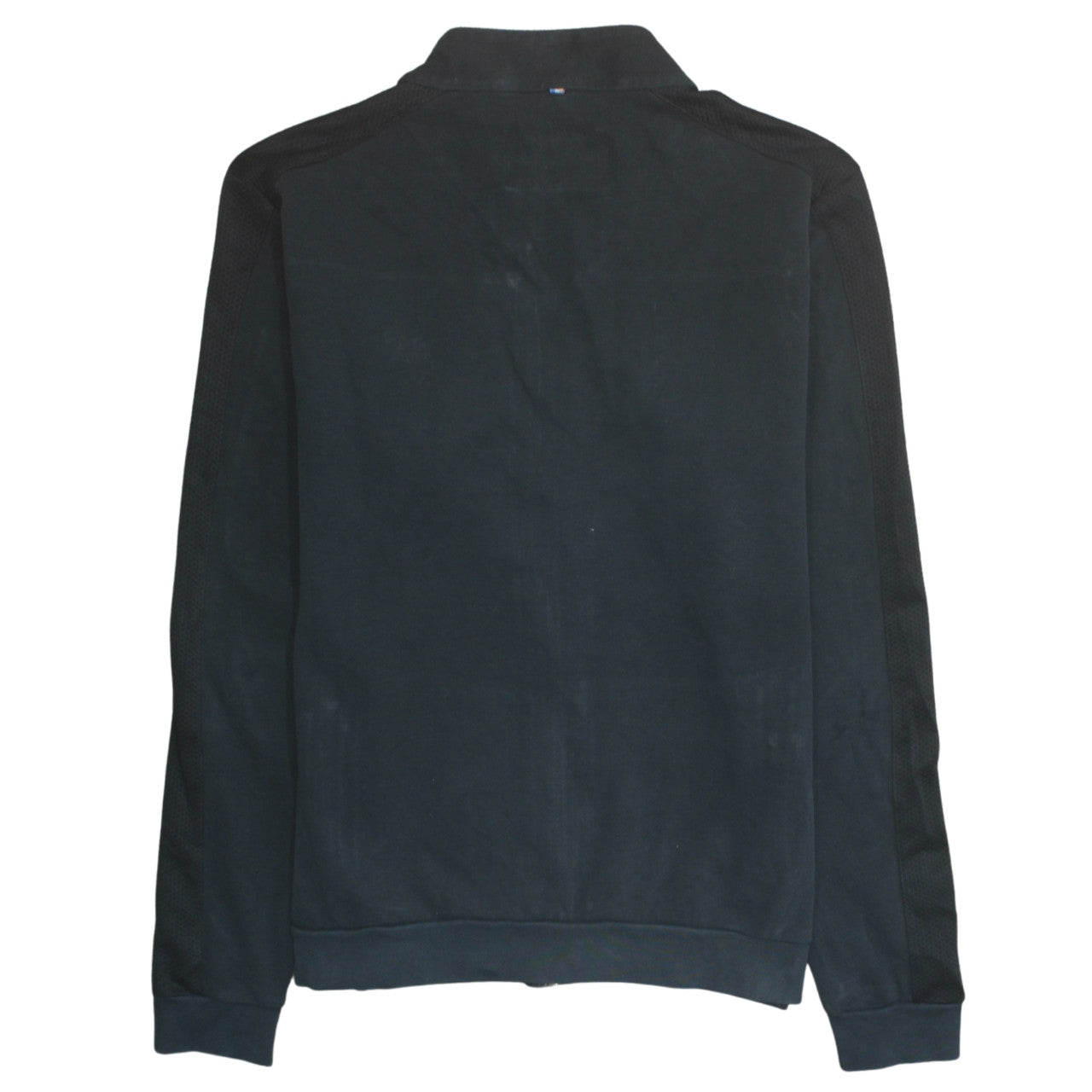 Le Coq Sportif Men’s Black L Track Jacket Full Zip Sportswear