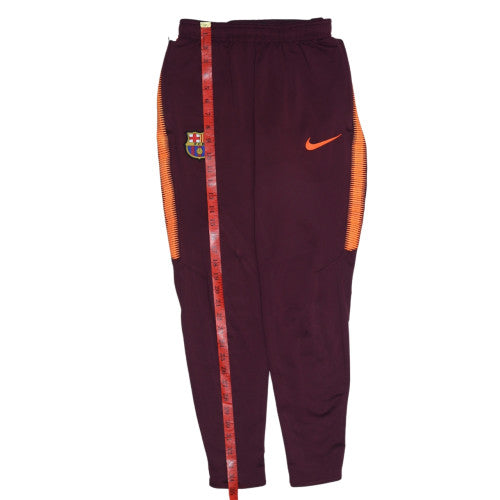 Nike Men’s Brown Barcelona Dri-Fit Track Pants S Slim Fit