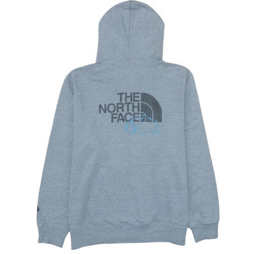 The North Face Mens Grey XL Pullover Hoodie with Logo