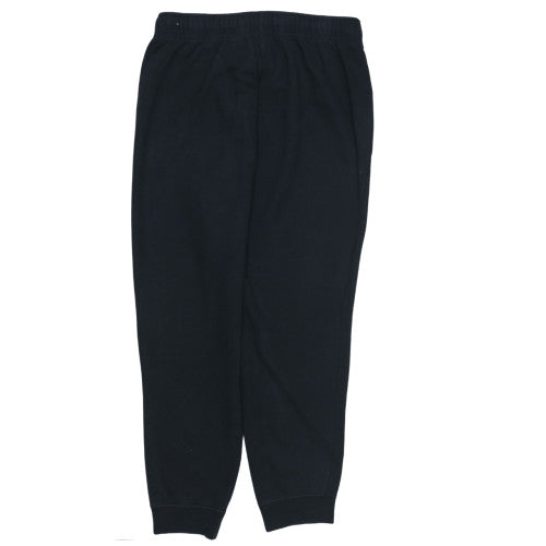 Nike Mens Black Jogger Sweatpants L Regular Fit Fleece Activewear