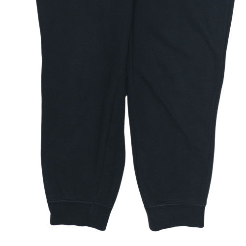 Nike Mens Black Jogger Sweatpants L Regular Fit Fleece Activewear