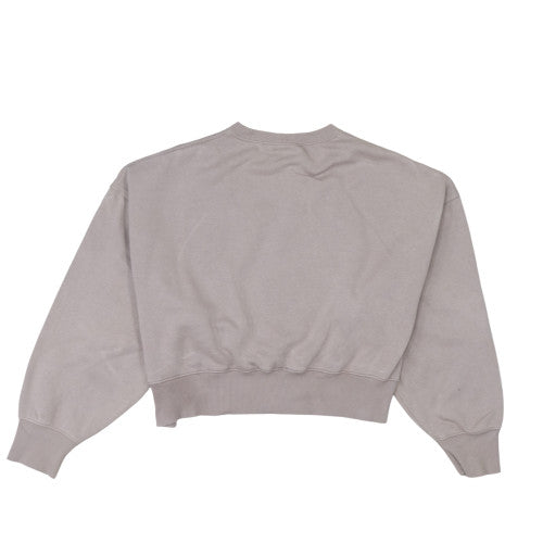 Nike Women’s Beige Pullover Sweatshirt XS Relaxed Fit Cotton Blend
