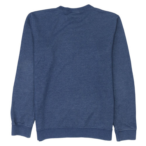 Champion Men's Blue Crew Neck Sweatshirt Size M Embroidered Logo