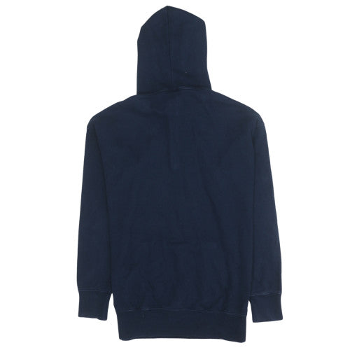 Champion Men's Blue Small 1/2 Zip Fleece Hoodie