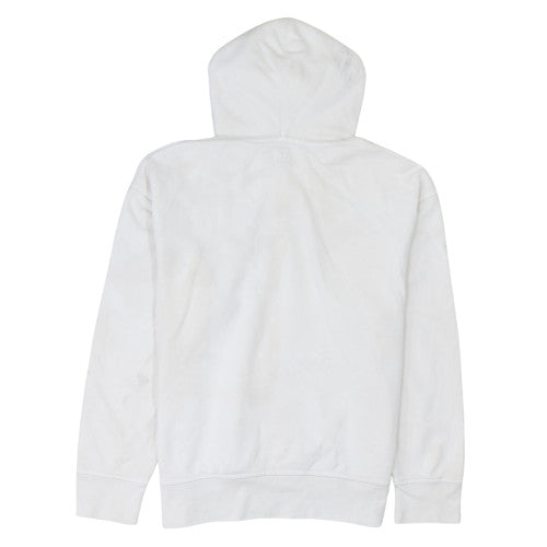 Nike Men White Regular Pullover Hoodie Size S Sports Fleece