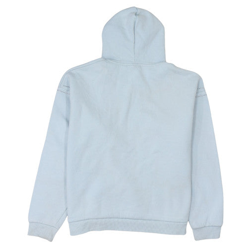 Fila Women’s Blue 2XL Pullover Hoodie Rhinestone Logo