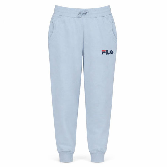 Fila Women's Blue Jogger Sweatpants S Regular Fit Fleece Tapered Trousers