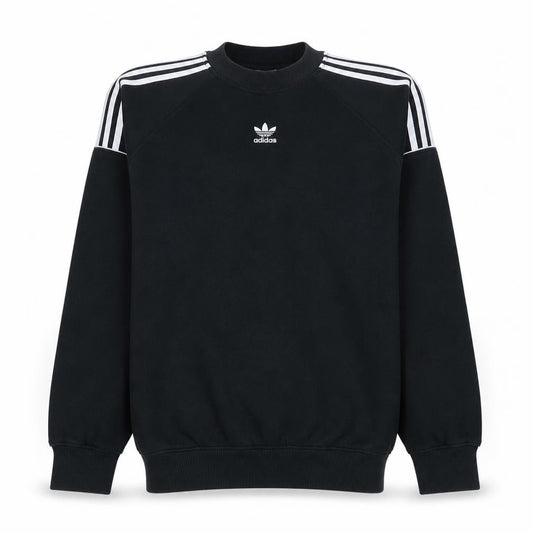 Adidas Mens Black XS Pullover Crew Neck Long Sleeve Sweatshirt