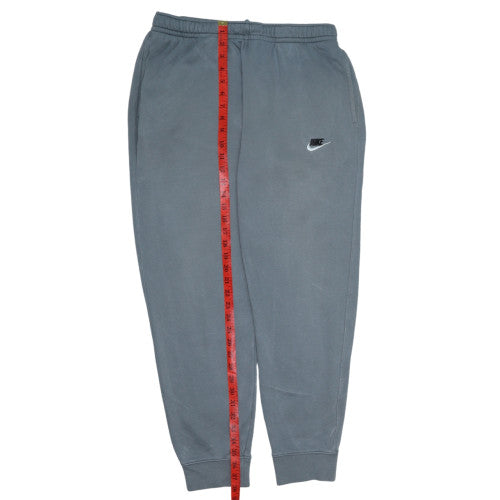 Nike Women’s Grey Jogger Sweatpants L Fleece Tapered Fit