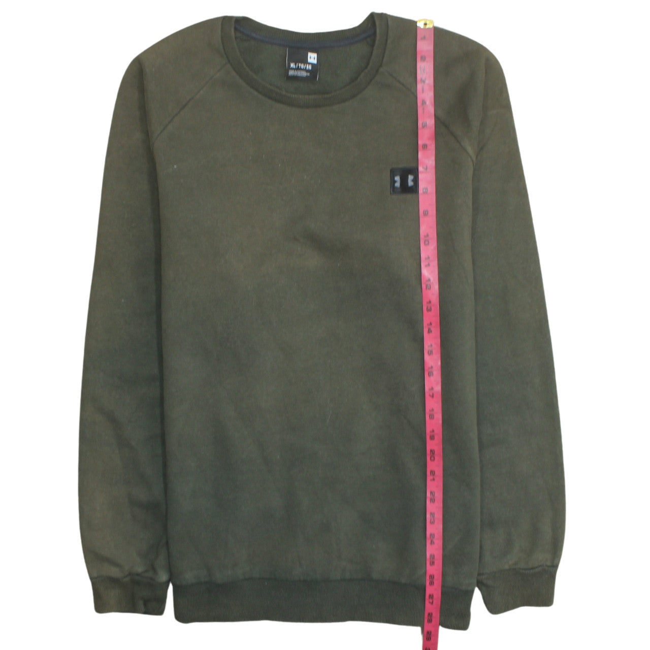 Under Armour Men's Green XL Crew Neck Pullover Sweatshirt