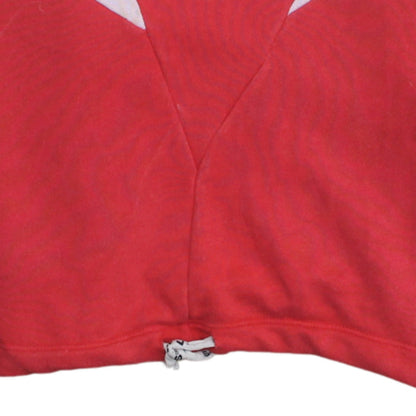 Levi's Women's Red Colourblock Pullover Sweatshirt XS