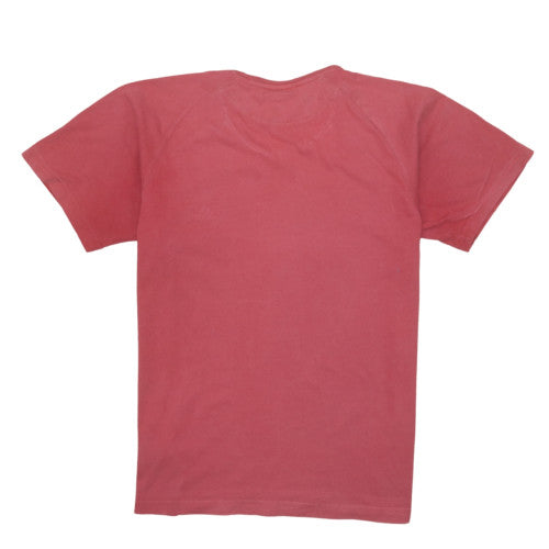 Adidas Men's Red Short Sleeve Crew Neck Cotton T-Shirt Size M