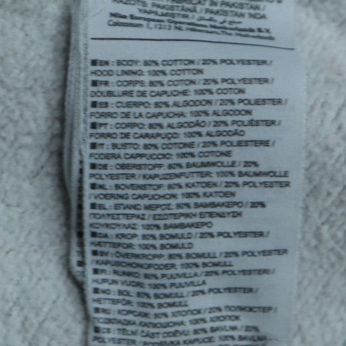 Nike Men's Grey 2XL Full Zip Hoodie Sweatshirt