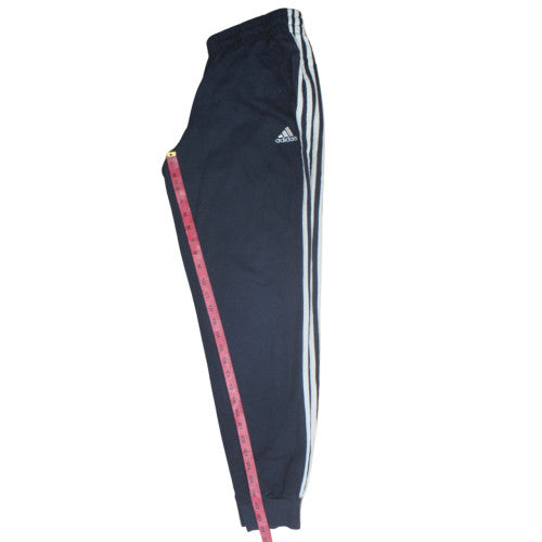 Adidas Womens Navy Blue Jogger Sweatpants M Elastic Waist