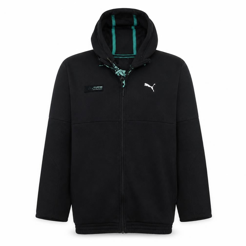 Puma Men's Black Full Zip Hoodie M Regular Fit