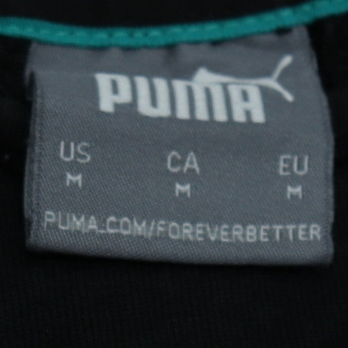 Puma Men's Black Full Zip Hoodie M Regular Fit