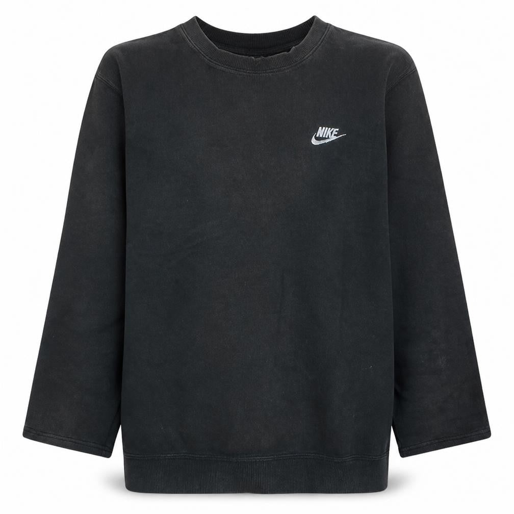 Nike Men's Black L Pullover Crew Neck Fleece Sweatshirt