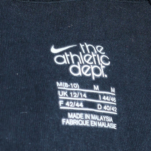 Nike The Athletic Dept Black Full Zip Hoodie Womens UK 12/14 Size M