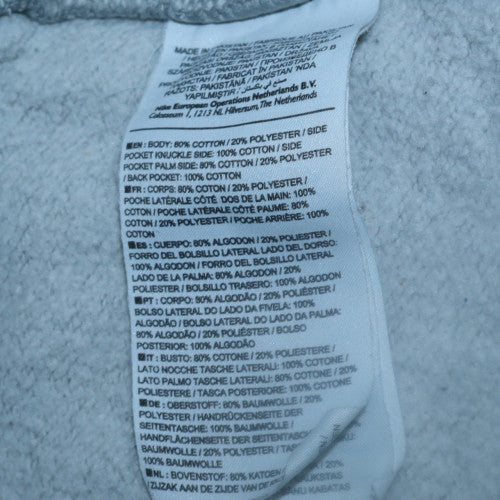 Nike Men's Grey Fleece Sweatpants M Regular Fit Drawstring Comfort