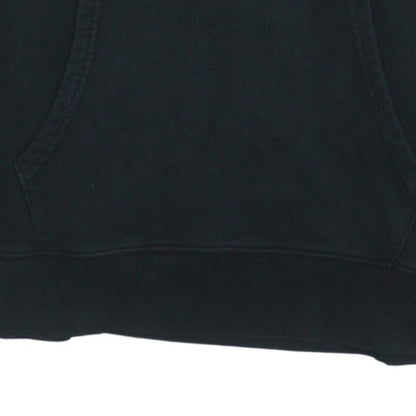 Levi’s Men’s Black Pullover Hoodie Medium Fleece Logo Sweatshirt