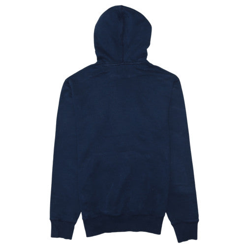 Timberland Men's Blue Pullover Hoodie S Regular Fit Long Sleeve Outdoor