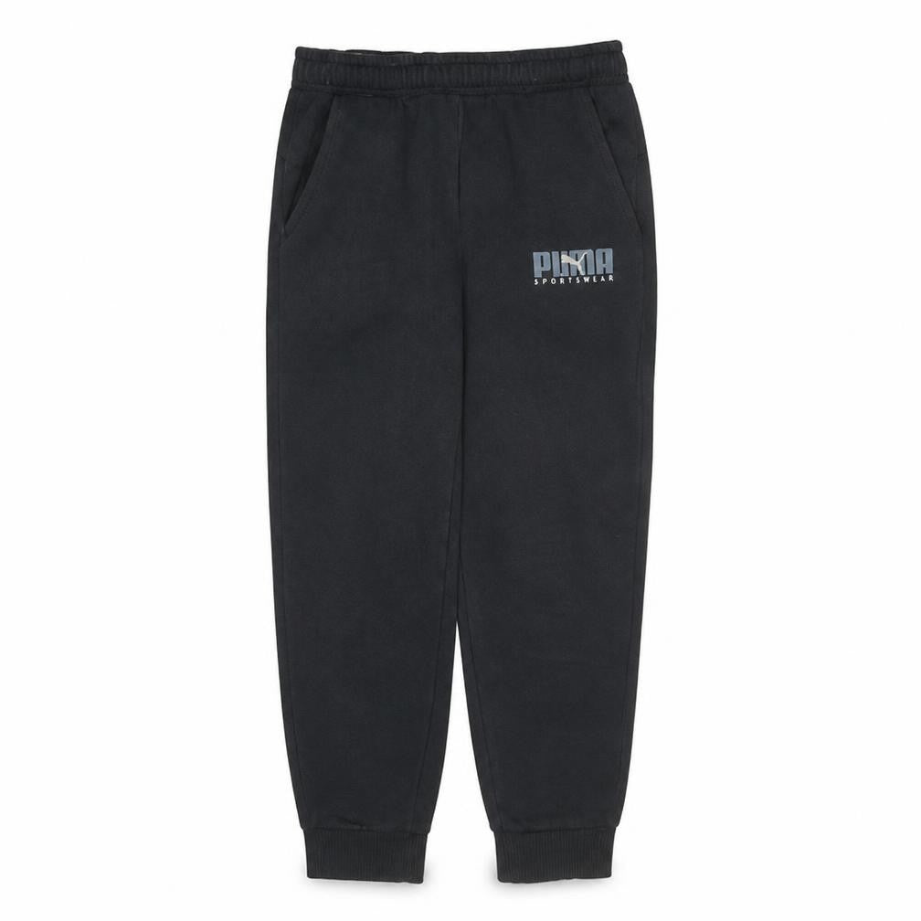 Puma Mens Black Jogger Fleece Sweatpants Size M Regular Fit