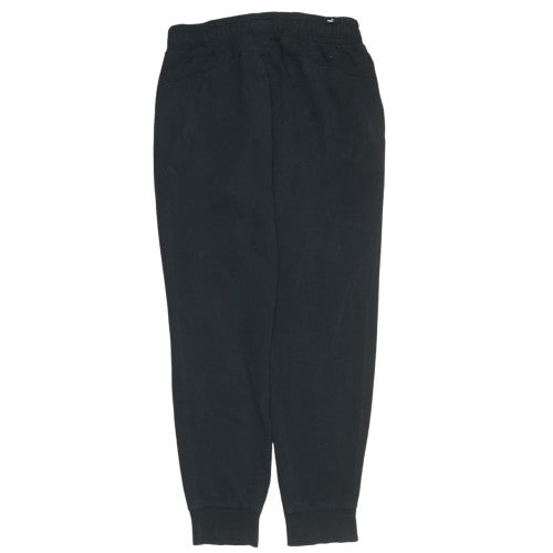 Puma Mens Black Jogger Fleece Sweatpants Size M Regular Fit
