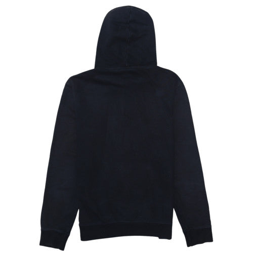 Champion Men's Black Medium Pullover Hoodie with Logo and Kangaroo Pocket