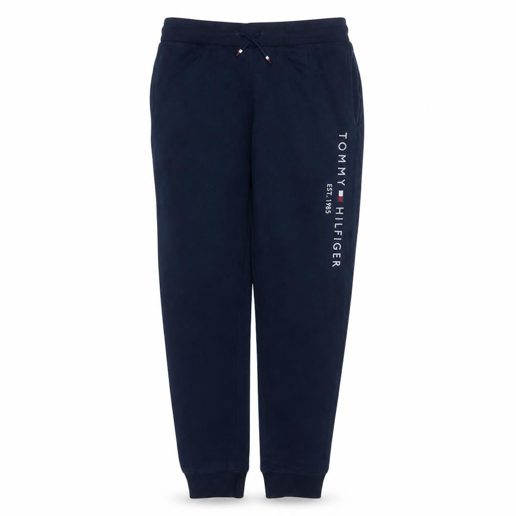 Tommy Hilfiger Boys Blue Jogger Trousers Size 14 Years Casual Fleece