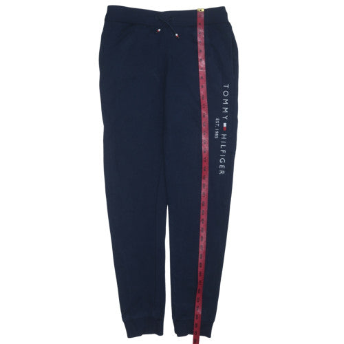 Tommy Hilfiger Boys Blue Jogger Trousers Size 14 Years Casual Fleece