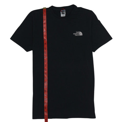 The North Face Men's Black Cotton Short Sleeve Crew Neck T-Shirt Size S