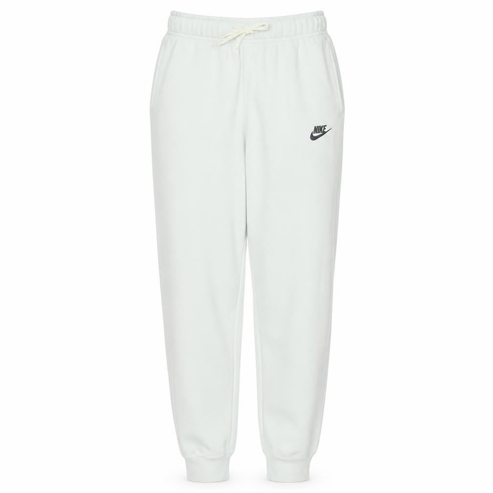 Nike Womens White XS Fleece Jogger Sweatpants with Logo