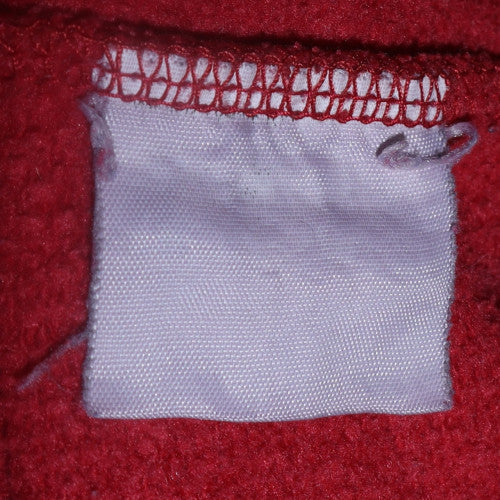 Timberland Men's Red Embroidered Logo Pullover Sweatshirt Size L