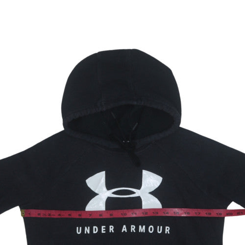 Under Armour Women's Black XS Pullover Hoodie Loose Fit Logo