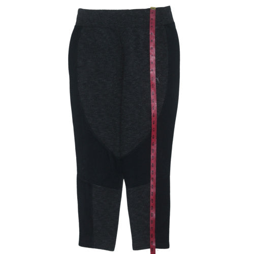 Puma Womens Black Capri Leggings Size 8 Slim Fit Activewear