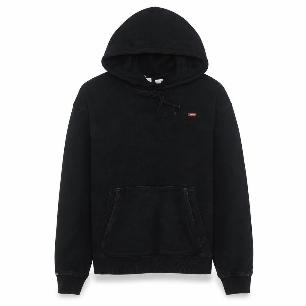 Levi's Men's Black Pullover Hoodie XS Regular Fit Fleece