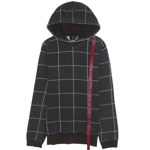 Carhartt Men's Black Checked Pullover Hoodie Size S