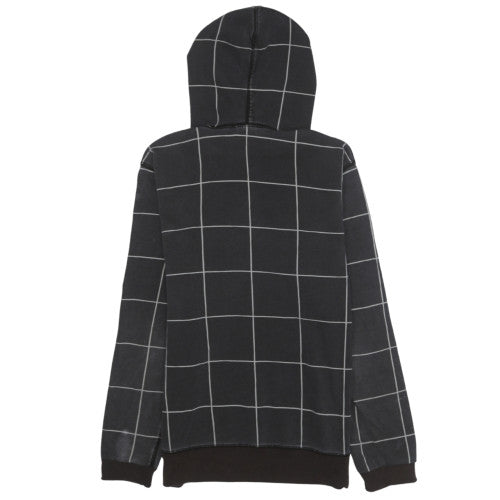 Carhartt Men's Black Checked Pullover Hoodie Size S