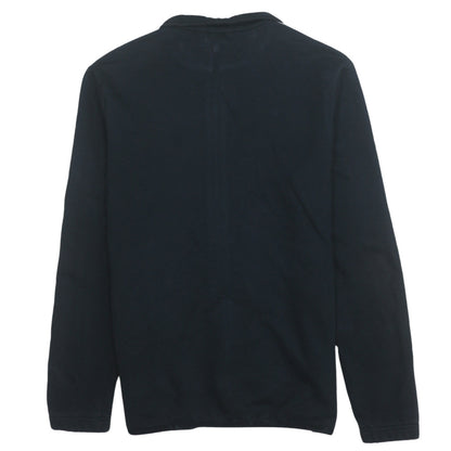 Brand and care label for Adidas boys’ black 13-14 years track jacket full zip activewear