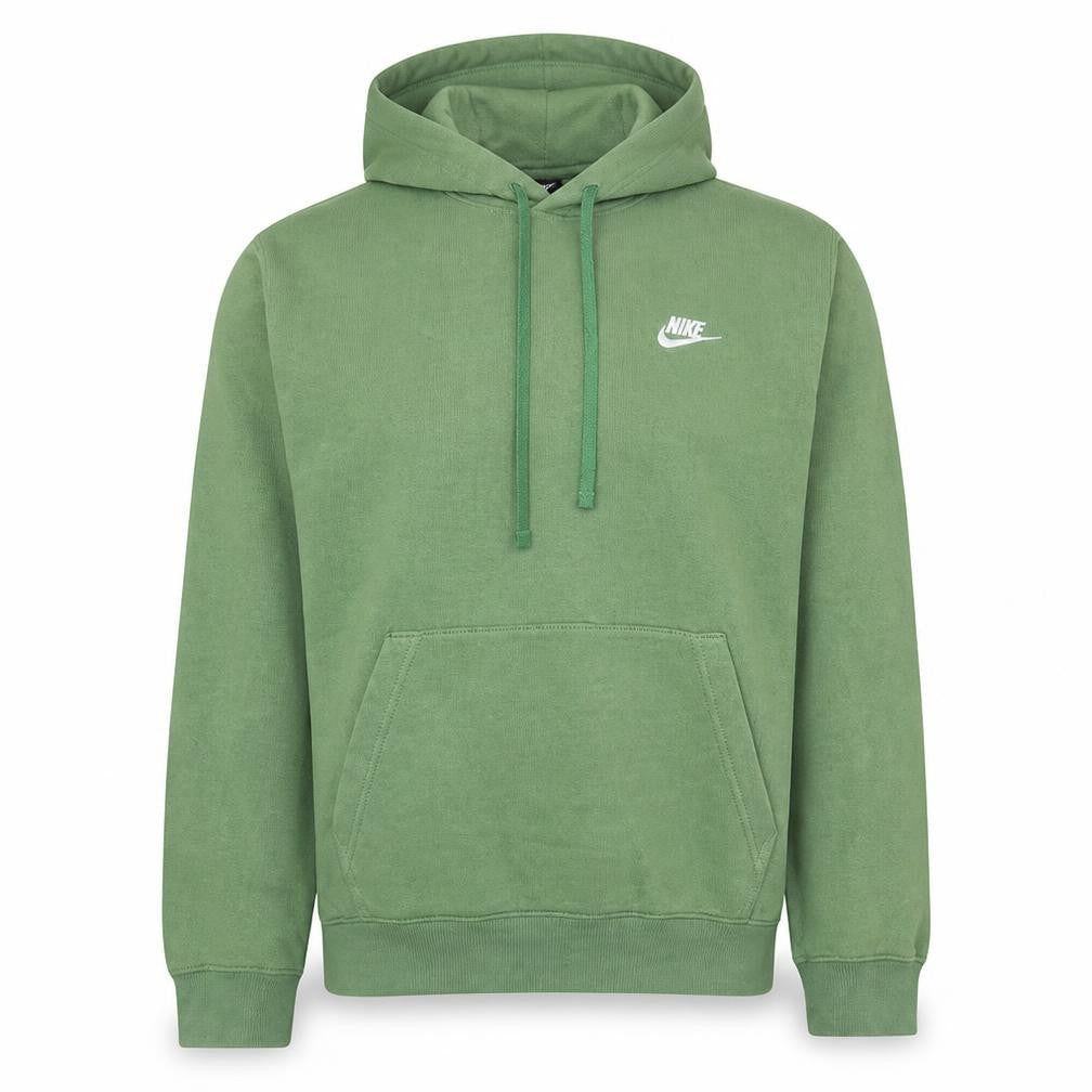 Nike Men's Green Pullover Hoodie Size S Fleece Regular Fit