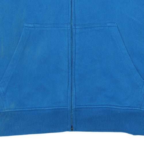 Animal Boys Blue 13-14 Years Full Zip Hoodie Cotton Blend Casual