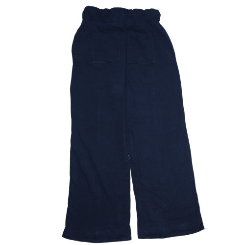 U.S. Polo Assn. Women’s Blue Cotton Wide-Leg Jogger Trousers Size 14