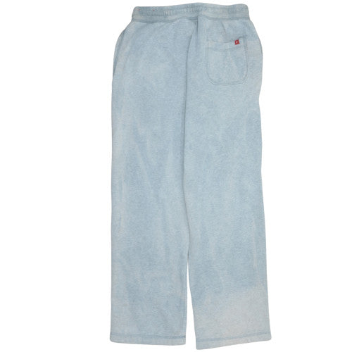Nike Women's Grey Fleece Sweatpants M Regular Fit Drawstring