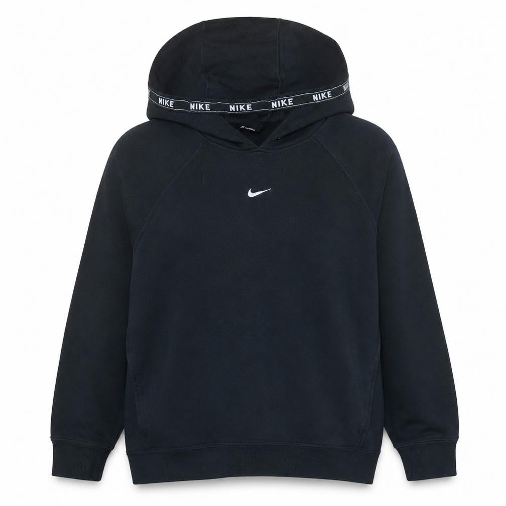 Nike Women Black Small Pullover Hoodie Cotton Blend Sweatshirt
