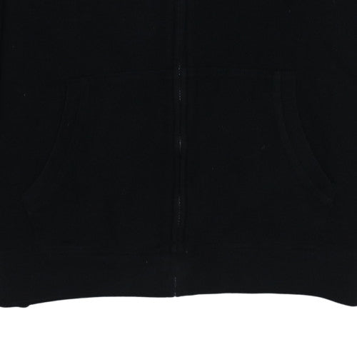 Nautica Men's Black XL Full Zip Fleece Hoodie