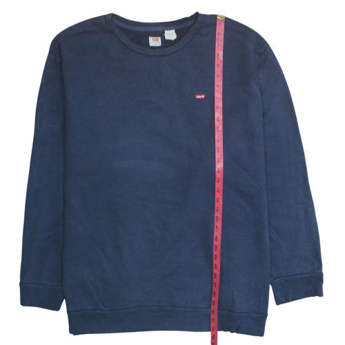 Levi's Men's Blue 5XL Pullover Crew Neck Sweatshirt