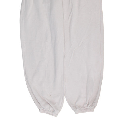 Nike Womens Beige M Fleece Sweatpants with Elastic Waist