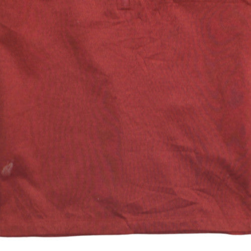 The North Face Mens Red 1/4 Zip Fleece Sweatshirt M Regular