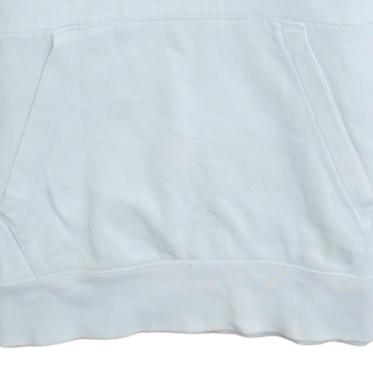 Nike Men's White XS Pullover Hoodie with Logo Print